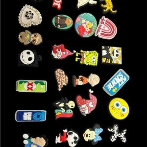 Colorful Cartoon Shoe Charms Set